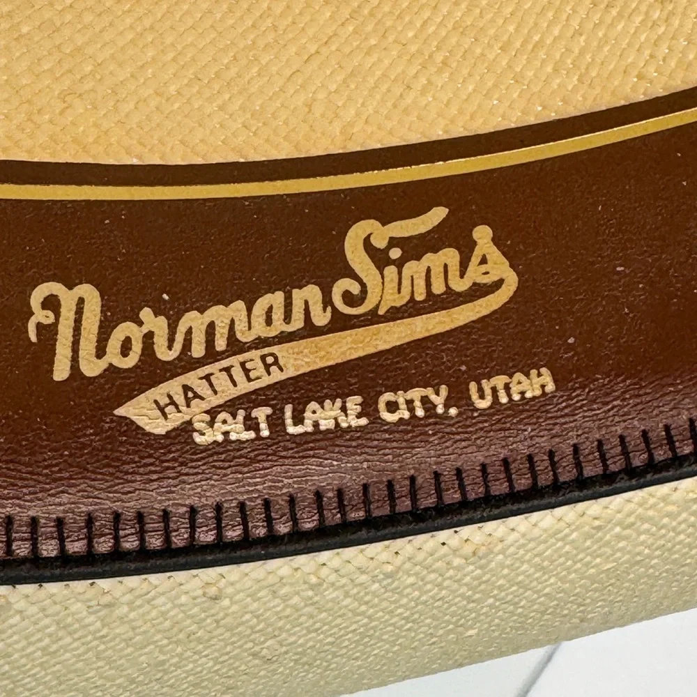 🧜🏼‍♀️ Dobb’s Fifth Avenue New York Vintage Shantung Fibre Hat - Picture 10 of 14